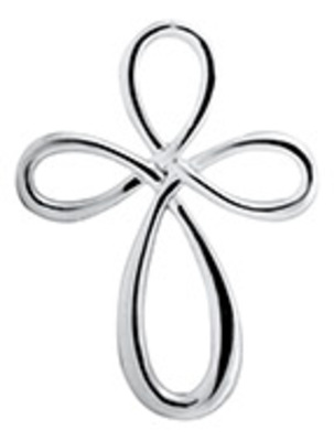 photo number one of Sterling silver Cross Convertible Clasp item 001-711-00031