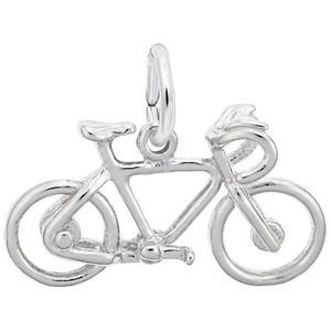 photo of Sterling silver Bike charm item 001-710-03117