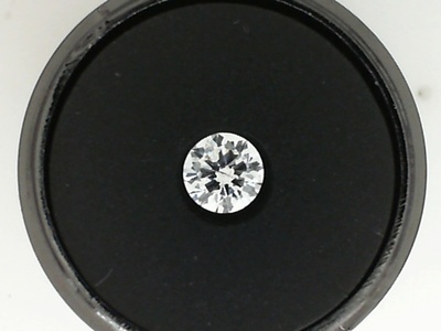 photo number one of Loose round 0.50 carat natural diamond with I1 clarity and H/I color item 001-105-00403