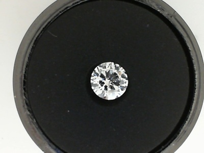 photo number one of Loose round 0.51 carat natural diamond with I1 clarity G/H color item 001-105-00404