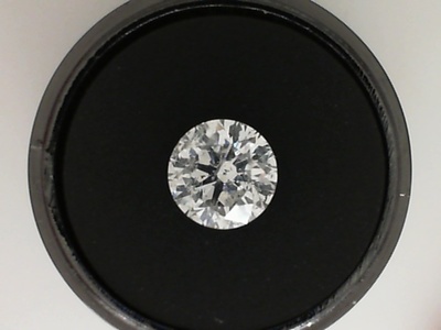 photo number one of Loose round 1.57 carat natural diamond with I1 clarity H/I color item 001-105-00409