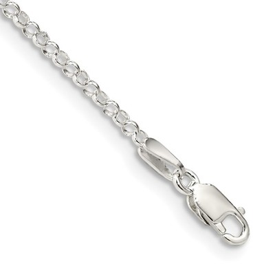 photo number one of Sterling silver 18'' 2mm rolo chain item 001-705-01981