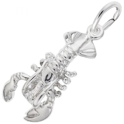 photo number one of Sterling silver lobster clasp item 001-710-03436