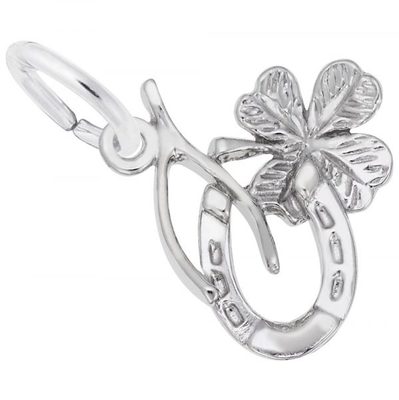 photo number one of Sterling silver Good luck charm item 001-710-03480