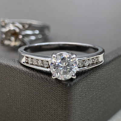 photo number one of Custom Diamond Ring item 3383-100