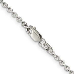 photo of 20'' sterling silver 2.25mm cable chain item 001-705-01889