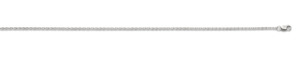 photo of 24'' sterling sliver 1.5mm rope chain with lobster clasp item 001-705-02023