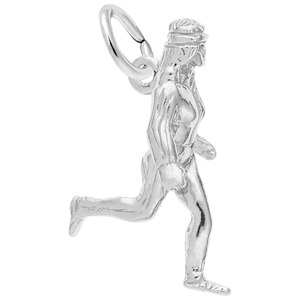 photo of Sterling silver jogger charm item 001-710-01525