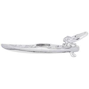 photo of Sterling silver Kayak charm item 001-710-02983