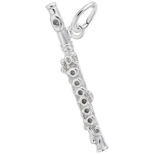 photo of Sterling silver Flute Charm item 001-710-03319