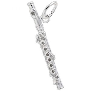 photo of Sterling Silver Flute Charm item 001-710-03332