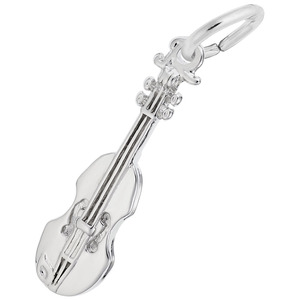 photo of Sterling Silver violin charm item 001-710-03368