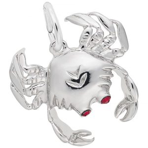 photo of Sterling silver crab charm item 001-710-03417