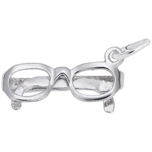 photo of Sterling silver glasses charm item 001-710-03443