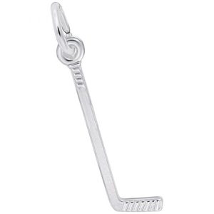 photo of Sterling silver Hockey Stick charm. item 001-710-03461