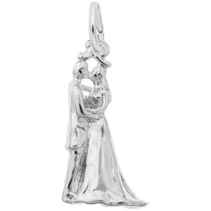 photo of Sterling silver bride and groom charm item 001-710-03484
