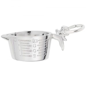 photo of Sterling silver Measuring Cup charm item 001-710-03503