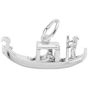 photo of Sterling silver Gondola charm item 001-710-03523