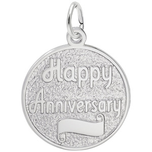 photo of Sterling silver anniversary charm item 001-710-03562