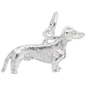 photo of Sterling silver dachshund charm item 001-710-03570