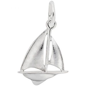 photo of Sterling silver Sailboat charm item 001-710-03581