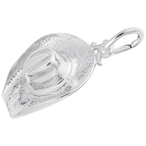 photo of Sterling silver cowboy hat charm item 001-710-03588