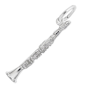 photo of Sterling silver clarinet charm item 001-710-03809