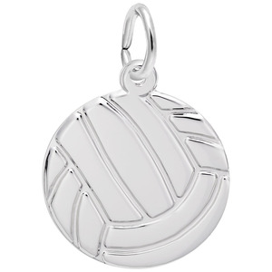 photo of Sterling silver volleyball charm item 001-710-03823