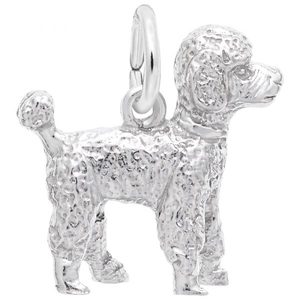 photo of Sterling silver poodle charm item 001-710-03854