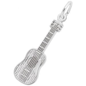 photo of Sterling silver guitar charm item 001-710-03919