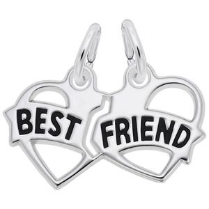 photo of Sterling silver Best Friends charm item 001-710-03926