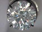photo of Round 1.03 carat natural diamond with I1 clarity G/H color item 001-105-00309