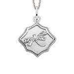 photo of Sterling silver dragonfly pendant with chain item 001-109-00161