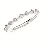 photo of Sterling silver 1/10 carat diamond ring item 001-120-00378
