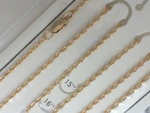 photo of Gold filled 24'' rope chain. item 001-705-02075