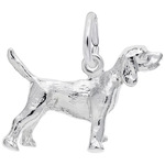 photo of Sterling silver beagle charm item 001-710-02456
