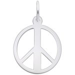 photo of Sterling silver Peace Charm item 001-710-03401