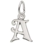 photo of Sterling silver A Charm item 001-710-03796