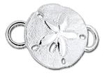 photo of Sterling silver Sand dollar convertible clasp item 001-711-00014
