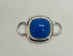photo of Sterling silver calming ocean blue convertible clasp item 001-711-00049